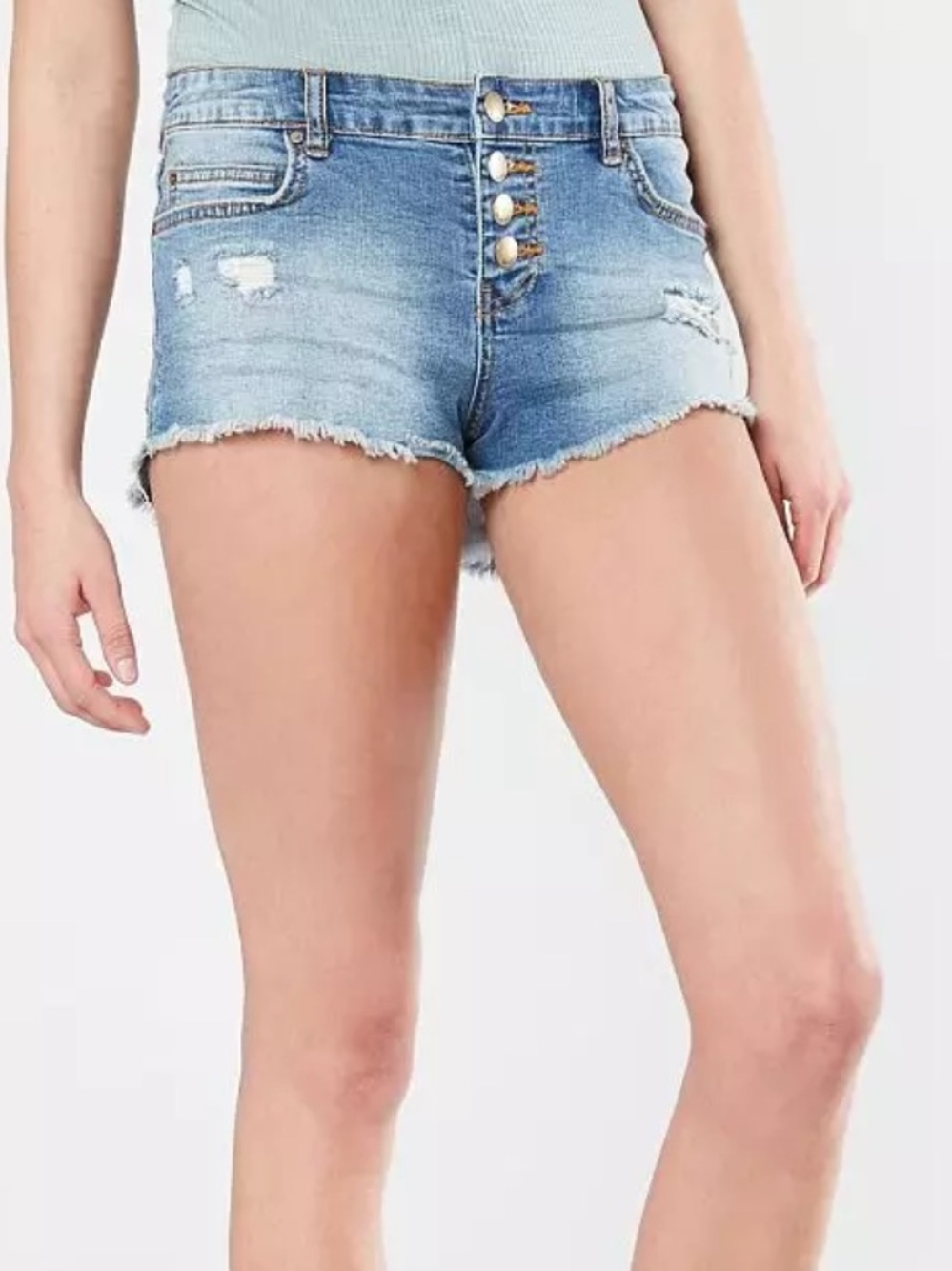 Billabong Buttoned Up Denim Shorts